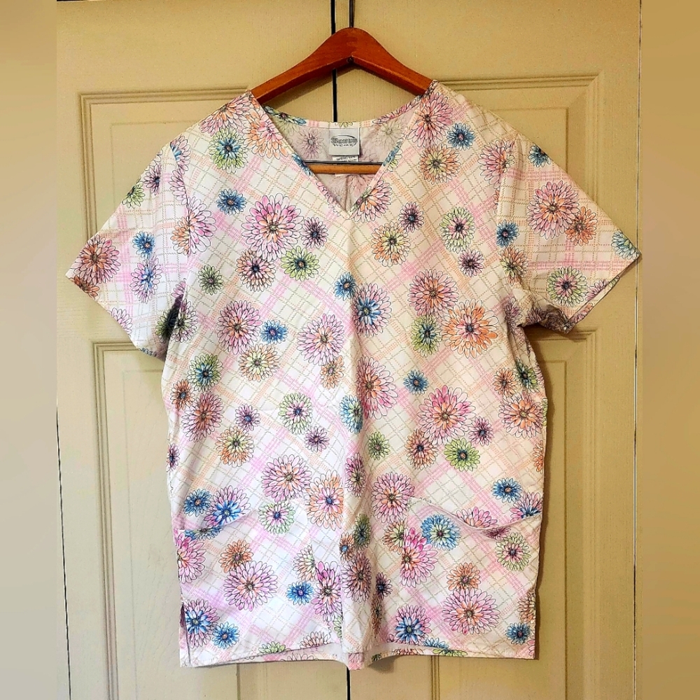 Womens scrub top